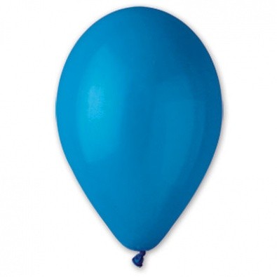 1102-0423 Шарики воздушные из латекса 5"/10 Пастель Blue (100 шт.)