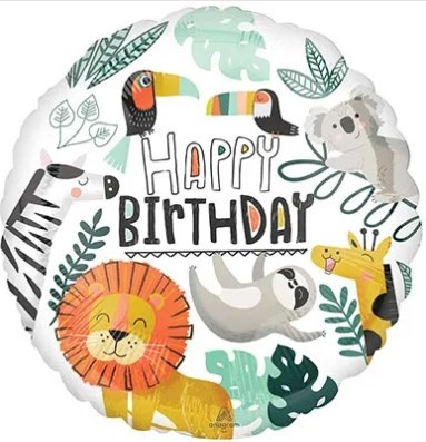 1202-3488 Шар 45см H.Birthday Лев и компания 1202-3488 Шар 45см H.Birthday Лев и компания