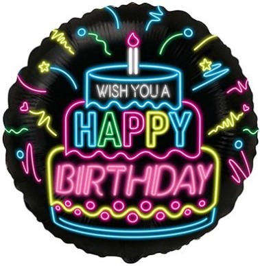 1202-3131 Шарик 45см WISH YOU A HAPPY BIRTHDAY 1202-3131 Шарик 45см WISH YOU A HAPPY BIRTHDAY