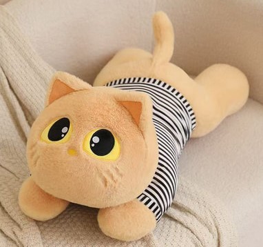 HY807030903K Мягкая игрушка Кот размер 70см Хаки