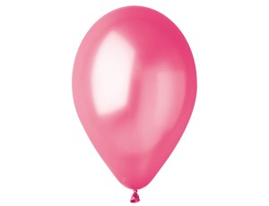 1102-0447 Шарики воздушные из латекса 5"/64 Металлик Fuchsia (100 шт.)