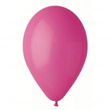 1102-0420 Шарики воздушные из латекса 5"/07 Пастель Fuchsia (100 шт.)